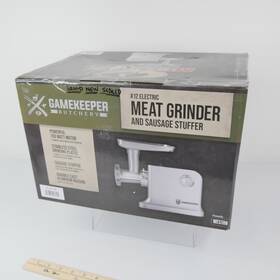 33-2001-gkf Gamekeeper Butchery #12 Electric Meat Grinder Sausage Stuffer 700w