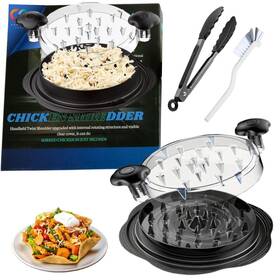Yh2503 Garnishsage Chicken Shredder Tool Twist Large Meat For Pork Beef And Veggies Non-slip Base