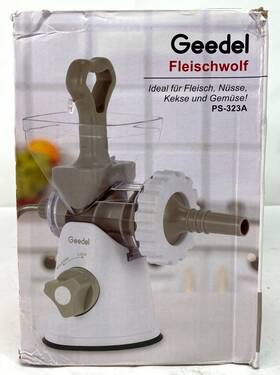 Ps-323a Geedel Fleischwolf Meat Grinder - New