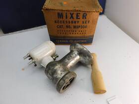 General Electric M9p451 Vintage Food Chopper Attachment For Ge Mixer