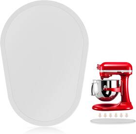 Sk266-baius Giassvio Mixer Slider Compatible With 5.5-8 Quart Kitchen Aid Stand For Qt White