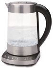 Gk1461 Salton Piece Tea Steeper And Glass Electric Kettle Set