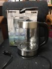 Gk2007 Brevo Double Wall Variable Temperature Electric Glass Kettle 652012127307
