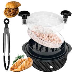 Gladsco 198168603666 Chicken Shredder Tool Twist Large Set 10.8 Inch Meat Chicke