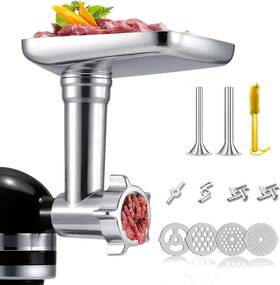 Glink 313113981938 Metal Grinder Attachment For Kitchenaid Stand Mixers Meat S