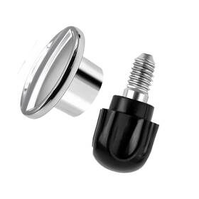 Gr-ls01-us Grourarty Knob Thumb Screw And Hub Attachment Cap For Compatible With S Silver