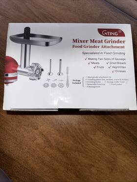 X002cdlrd Gting Metal Food Grinder Attachment For Kitchenaid Stand Mixers Meat