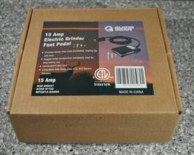 699447 Guide Gear Foot Pedal Switch For Electric Meat Grinders 15amp New In Box