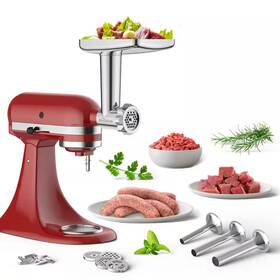 Gvode 445057343367 Stainless Steel Meat Grinder Attachment For Kitchenaid Stand Mixers