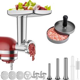 G1707c Gvode Stainless Steel Meat Grinder For Kitchenaid Mixer Grinders Sausage Stuffe
