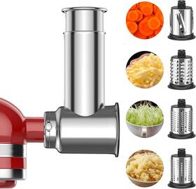 G1806s Gvode Stainless Steel Slicer Shredder Attachment For Kitchenaid Mixers Cheese
