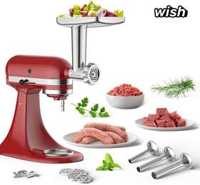 Jbg1707 Gvode Stainless Steel Food Grinder Attachment Accessories For Kitchenaid Stand Mixers