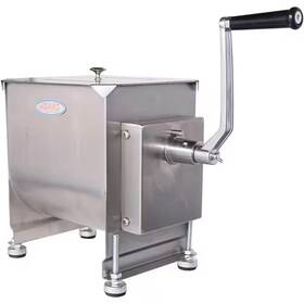 Hakka 726084101326 20l S/s Meat Mixer Single Shaft Fixing Tank Handy Use And Electric With
