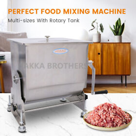 Fme20t Hakka Tilt Tank Stand Mixer 40lbs 20l Food Mixing Sausage Processor Hopper