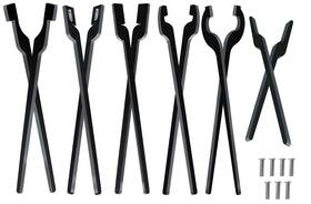 Haocute 751717783433 Rapid Tongs Bundle Set 6 Type Of Tong Bundles Diy Black