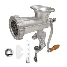 Hawok 786899990126 Cast Iron Meat Grinder With Tabletop Clamp And Hardened Steel Cutter Sliver 5#