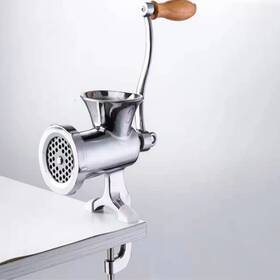 Hawok 786899992120 Manual Stainless Steel Meat Grinder 8#