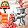 Heavy Duty Meat Grinder Mincer Stuffer Manual Sausa Filler Noodles Food Maker