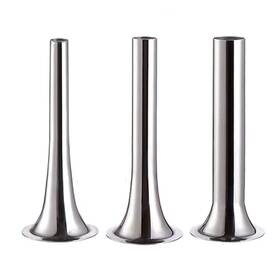 Hcdm681 Hmhama Stainless Steel Sausage Stuffing Tubes Kit For Kitchen Aid Meat Grinder Sausa