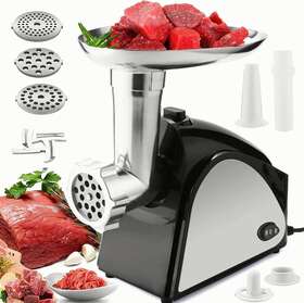 2000w Homdox 5332 3in1 Electric Meat Grinder Heavy Duty Mincer For Home Use Commercial