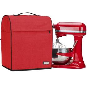 Trhc0104 Homest Stand Mixer Cover Compatible With Fit For 6/7/8 Quart Bowl Lift Red