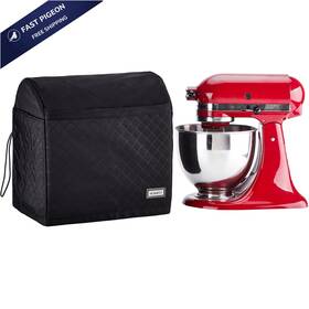 Trhc0401 Homest Stand Mixer Quilted Dust Fit For 5/4.5 Quart Tilt Head Black