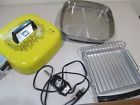 Hoover Vintage Electric Skillet Stainless Steel Fry Pan Broiler Yellow