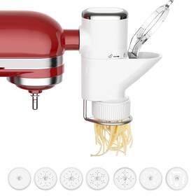 2312 Hozodo Gourmet Pasta Press Attachment For Kitchenaid Stand White