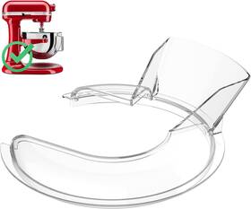 Ho2403 Hozodo Pouring Shield For Kitchenaid Mixer Splash Guard 5.5 - 8qt Clean