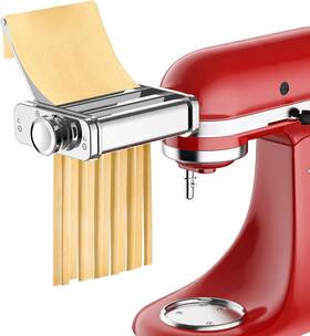 Ho2406 Hozodo 3 In 1 Pasta Attachment For Kitchenaid Stand Mixer - Professional Sliver