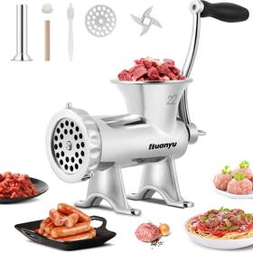 Zyw-106a Huanyu Manual Meat Grinder Sausage Stuffer Stainless Steel Filler Commercial