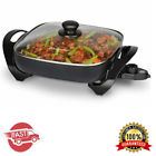 Hv7f18szpx General Electric Skillet Glass Lid Black Nonstick Cooking Griddle Kitchen