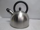 Ikea Stovetop Whistling Kettle Stainless Steel Black Vattent