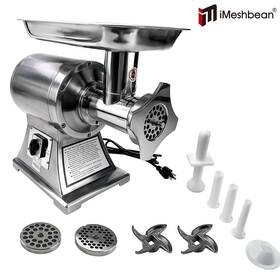 1100w Imeshbean Al-12 550lb/h Commercial Meat Grinder 220-240v Electric Sausage Stuffer 193rpm
