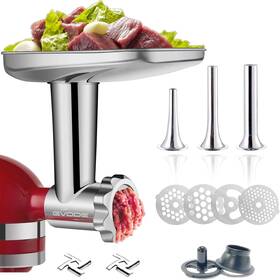 G1707a-01 Inc Stainless Steel Meat Grinder Attachment For Kitchenaid Stand Mixer