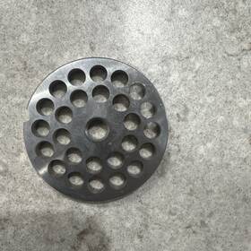 Inox #31200055 #22 Stainless Steel Grinder Plate 10mm 3/8 Inch No Box