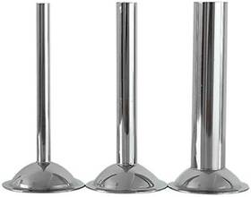 Ivict 744110262315 Stainless Steel Sausage Stuffer Tubes For Meat Grinder 3-piece Set Fits