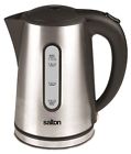 Jk1250 Salton Stainless Steel Cordless Electric Tea Kettle