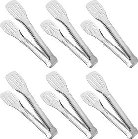 Jxhapy 707091449175 Serving Tongs Kitchen Buffet Stainless Steel 12 Inch Silver