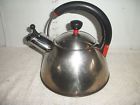K7055 Farberware Vintage Tea Kettle Quart Stainless Steel Teapot
