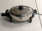 K7296 Saladmaster Electric Skillet Stainless Steel Lid