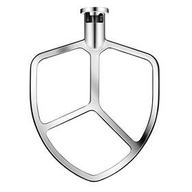 6qt-peijsg Kainasch Flat Beater For Kitchenaid 5-6 Quart Bowl-lift Stand Mixer Stainless Silver
