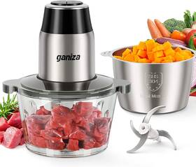 Gc10 Kangoor Express Food Processors Electric Chopper With Meat Grinder And Vegetable - 2