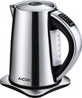 Ke7466ti-gs Aicok Electric Kettle Temperature Control Stainless Steel Liters