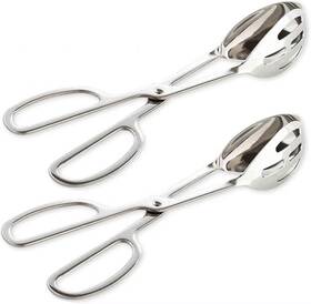 4335491529 Kebe 2-pack Serving Tongs For Buffet Party Catering Thickening Food Silver