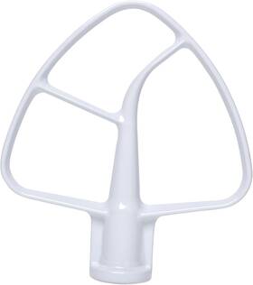 17728 Ketofa Narf2 K45b Flat Beater Replacement For Kitchenaid Stand Mixer 4.5 Quart Coated White