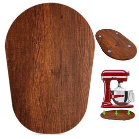 Kidot 635401930733 Wooden Mixer Slider For Kitchenaid 5-8 Quart Stand Mixer-wooden