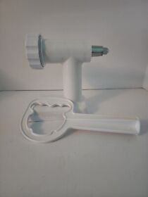 9709647b Kitchen Aid Meat Grinder Attachment White Nwob