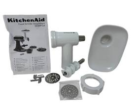 5ksmfga Kitchenaid Food Grinder Attachment Unused Missing Pusher