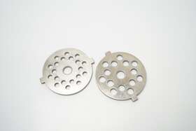 9709028g Kitchenaid Two Genuine Replacement Food Grinder Grinding Plates Fga-2